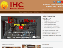 Tablet Screenshot of ihcwindows.com